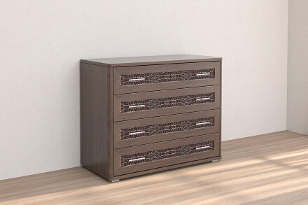 Комод 4 ящика КЭТ-4, венге 